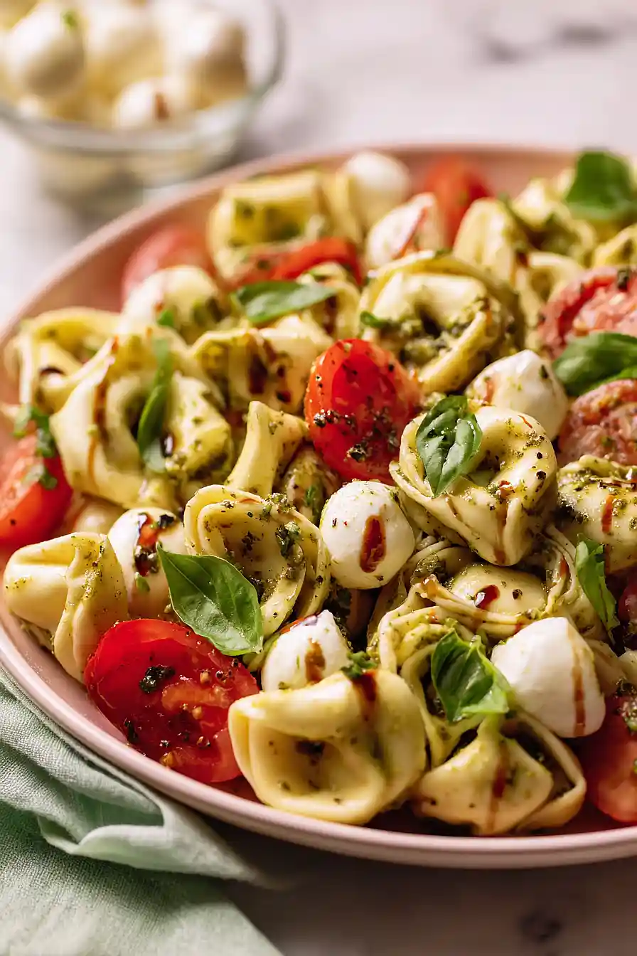 Caprese Tortellini Pasta Salad