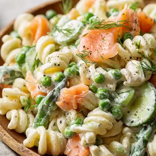 Smoked Salmon Pasta Salad