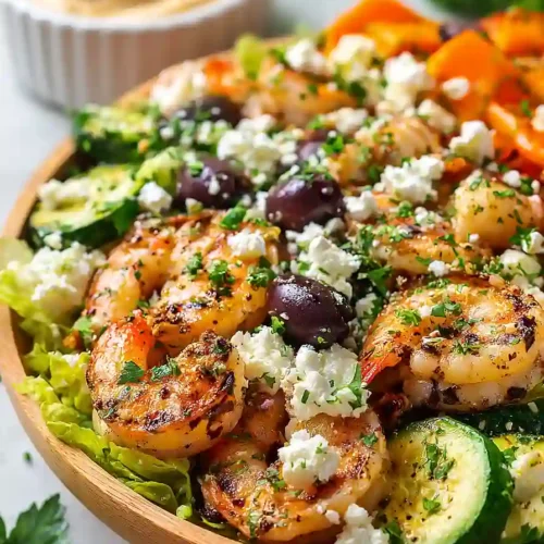 Mediterranean Shrimp Bowls