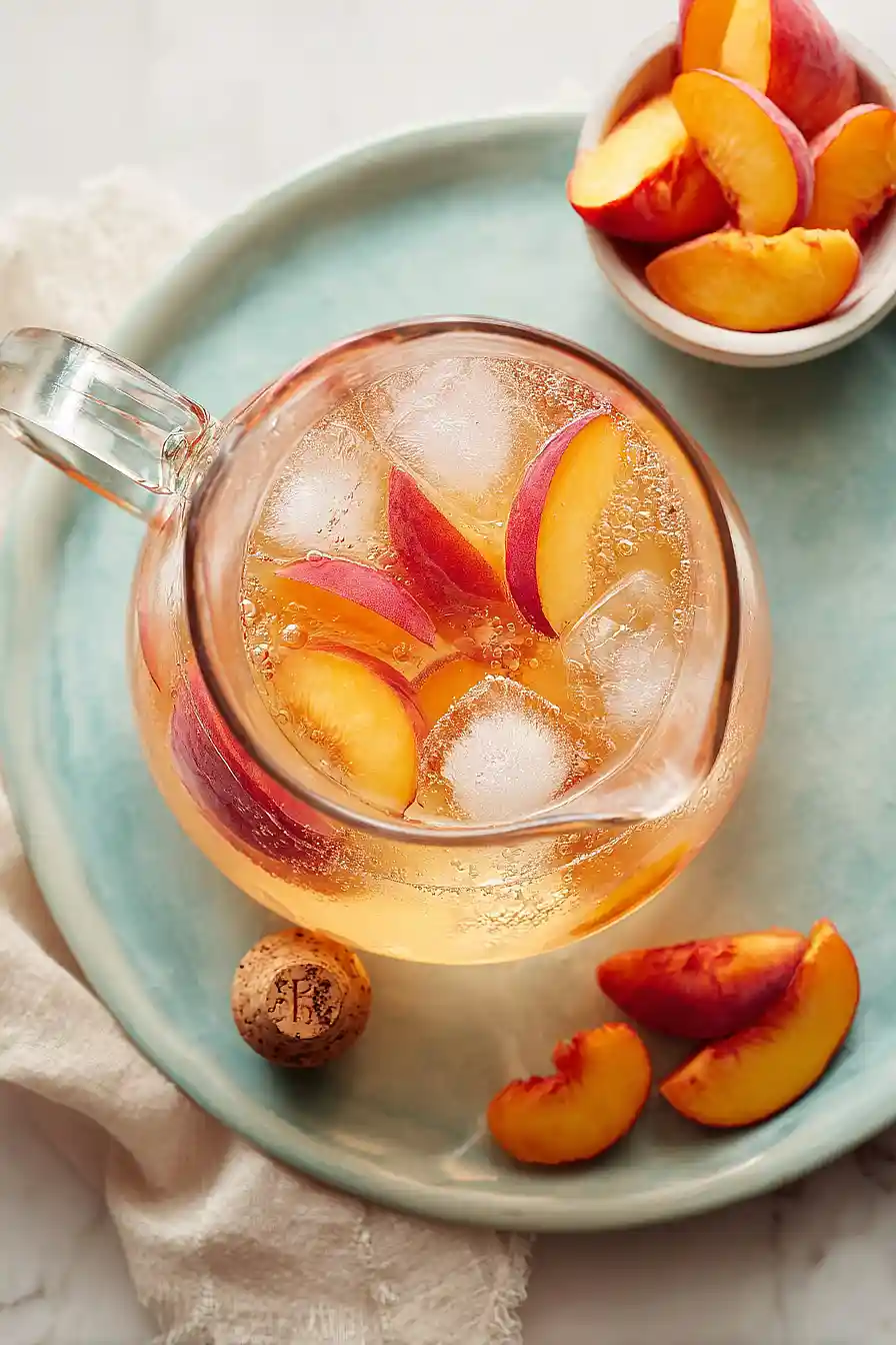 peach sangria
